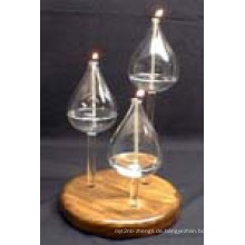 Hitzebeständige Kerzenhalter Leuchter Made by Borosilikatglas